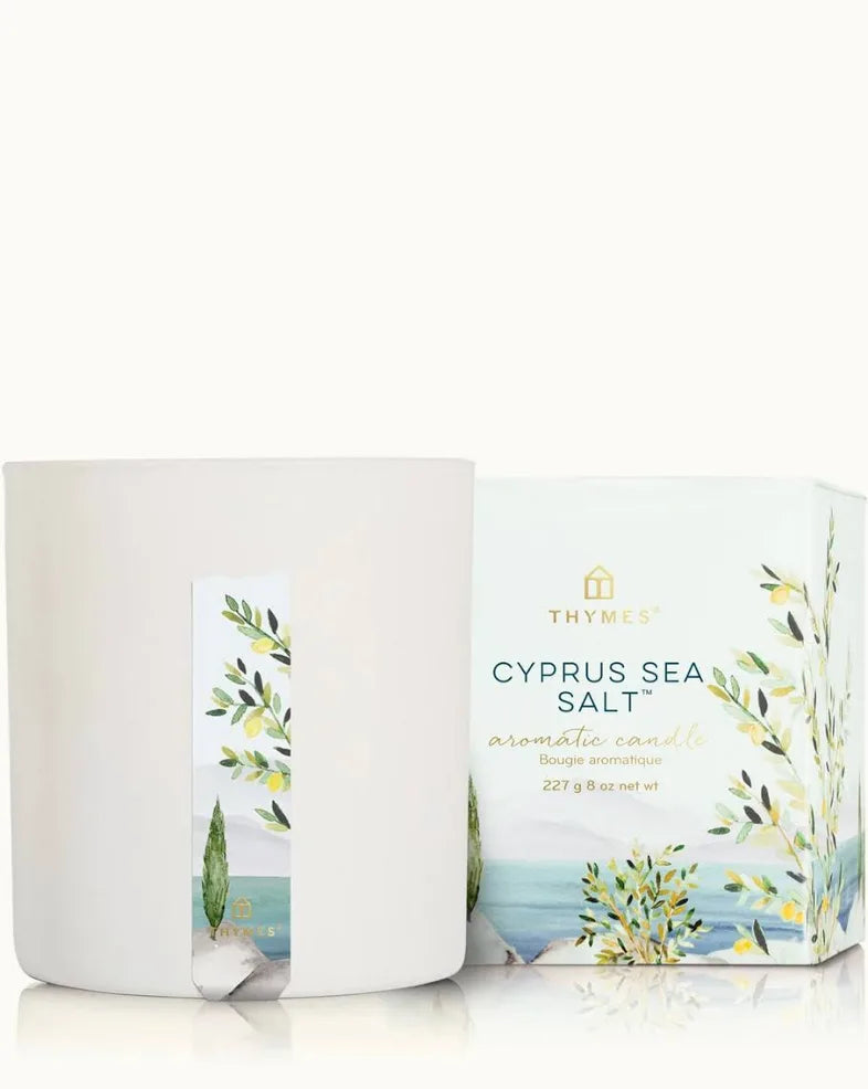 CYPRUS SEA SALT POURED CANDLE