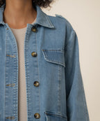 KUT OVERSIZED DENIM JACKET