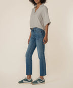 KUT TAN STRIPED TOP
