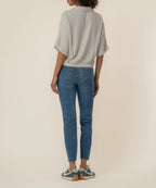 KUT TAN STRIPED TOP