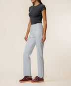 Optic White Avery Easy Straight Leg Jean