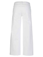 Optic White Avery Easy Straight Leg Jean
