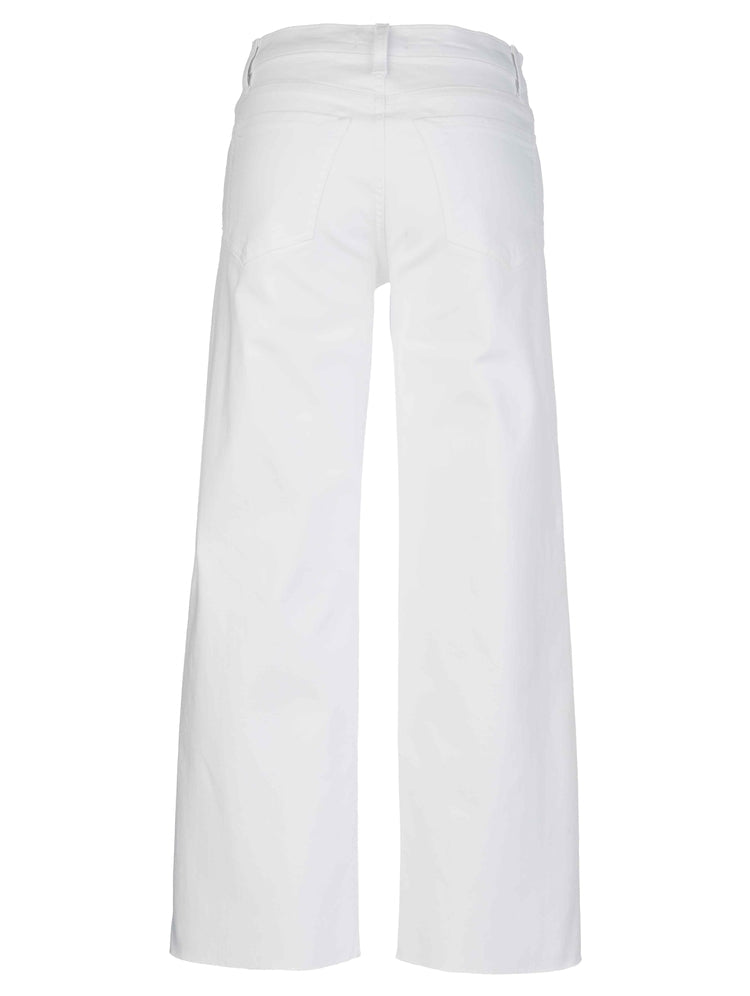 Optic White Avery Easy Straight Leg Jean