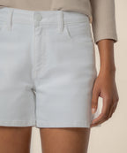 JANE HR SHORT OPTIC WHITE LONGER INSEAM