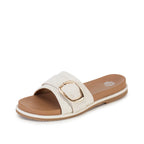 ALENA SLIDE WHITE SANDAL
