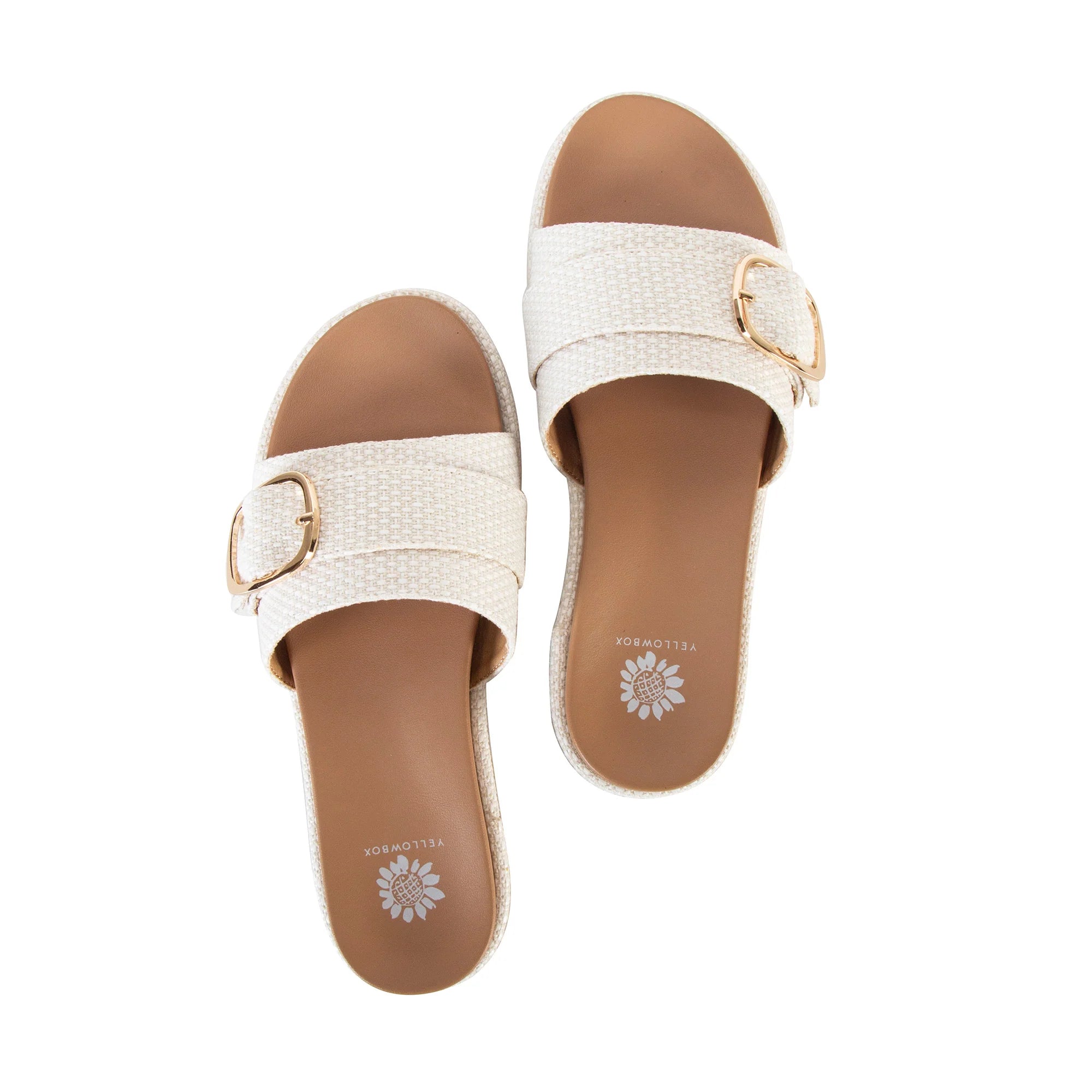 ALENA SLIDE WHITE SANDAL