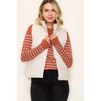 PUFFER ZIP UP VEST