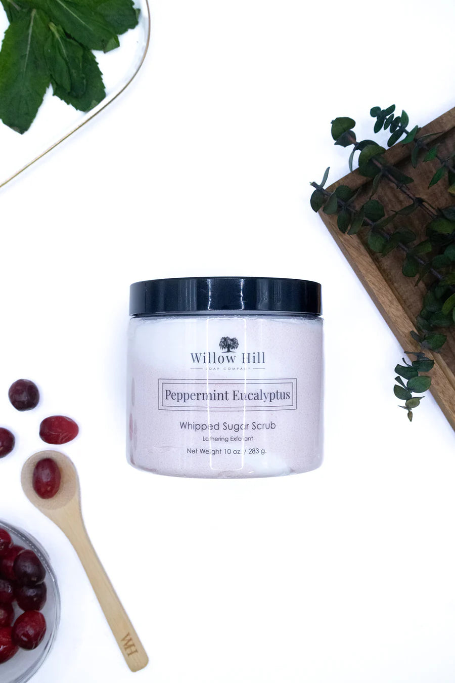 PEPPERMINT EUCALYPTUS WHIPPED SUGAR SCRUB