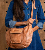 BEDSTU MANITOBA BAG TAN RUSTIC