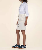KUT CREAM ISLA PENCIL SKIRT