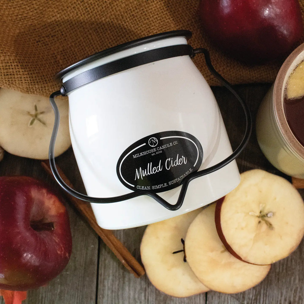 MULLED CIDER 16OZ BUTTER JAR CANDLE