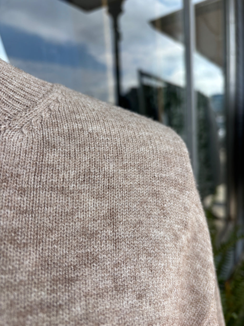 Mocha Short Sleeve Sweater Top