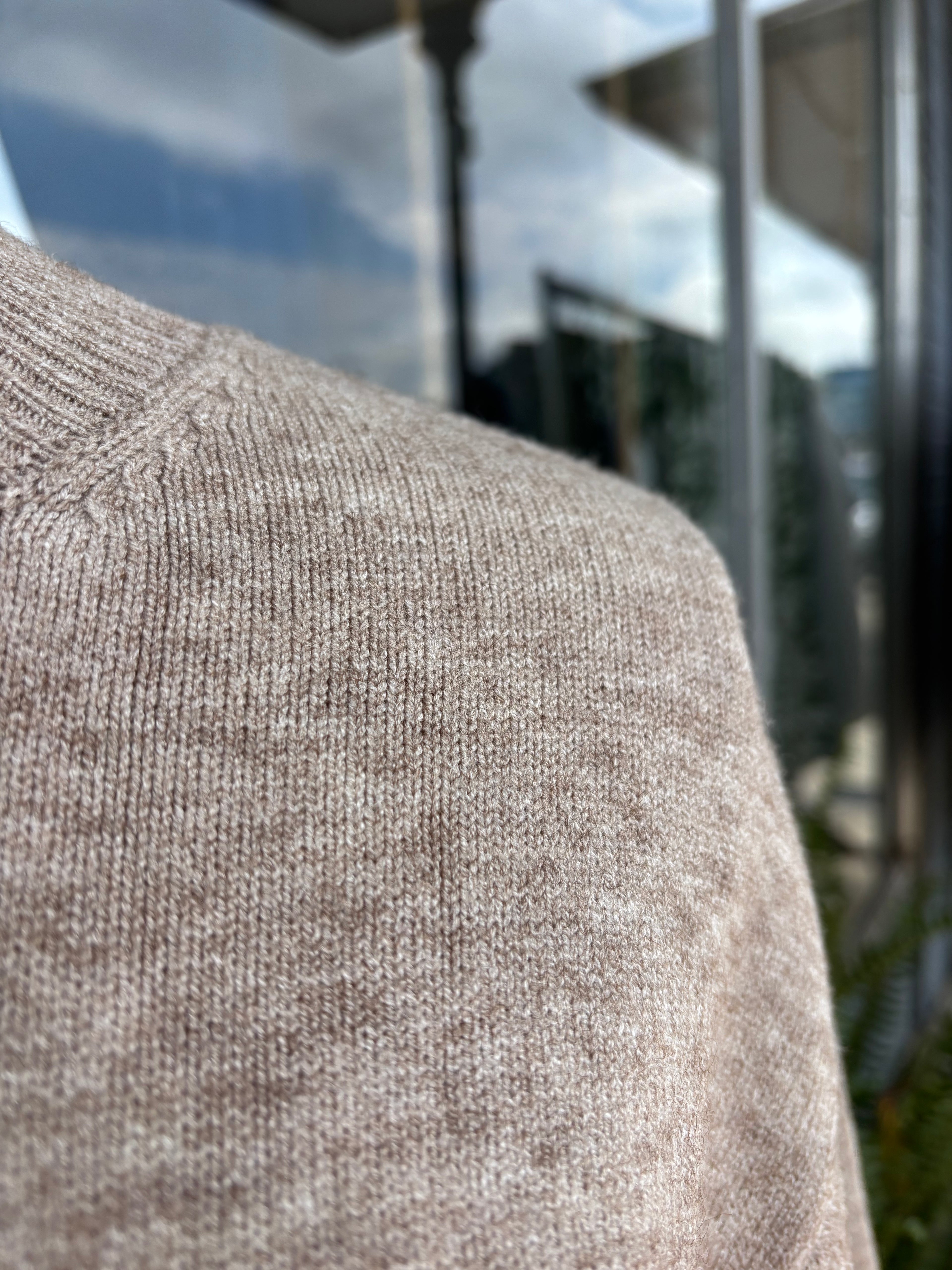 Mocha Short Sleeve Sweater Top