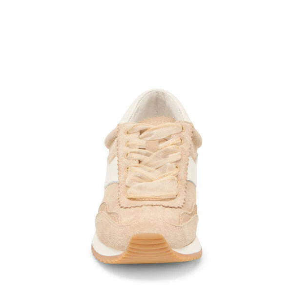 B.NTCD DARK SAND SUEDE SHOE DOLCE VITA