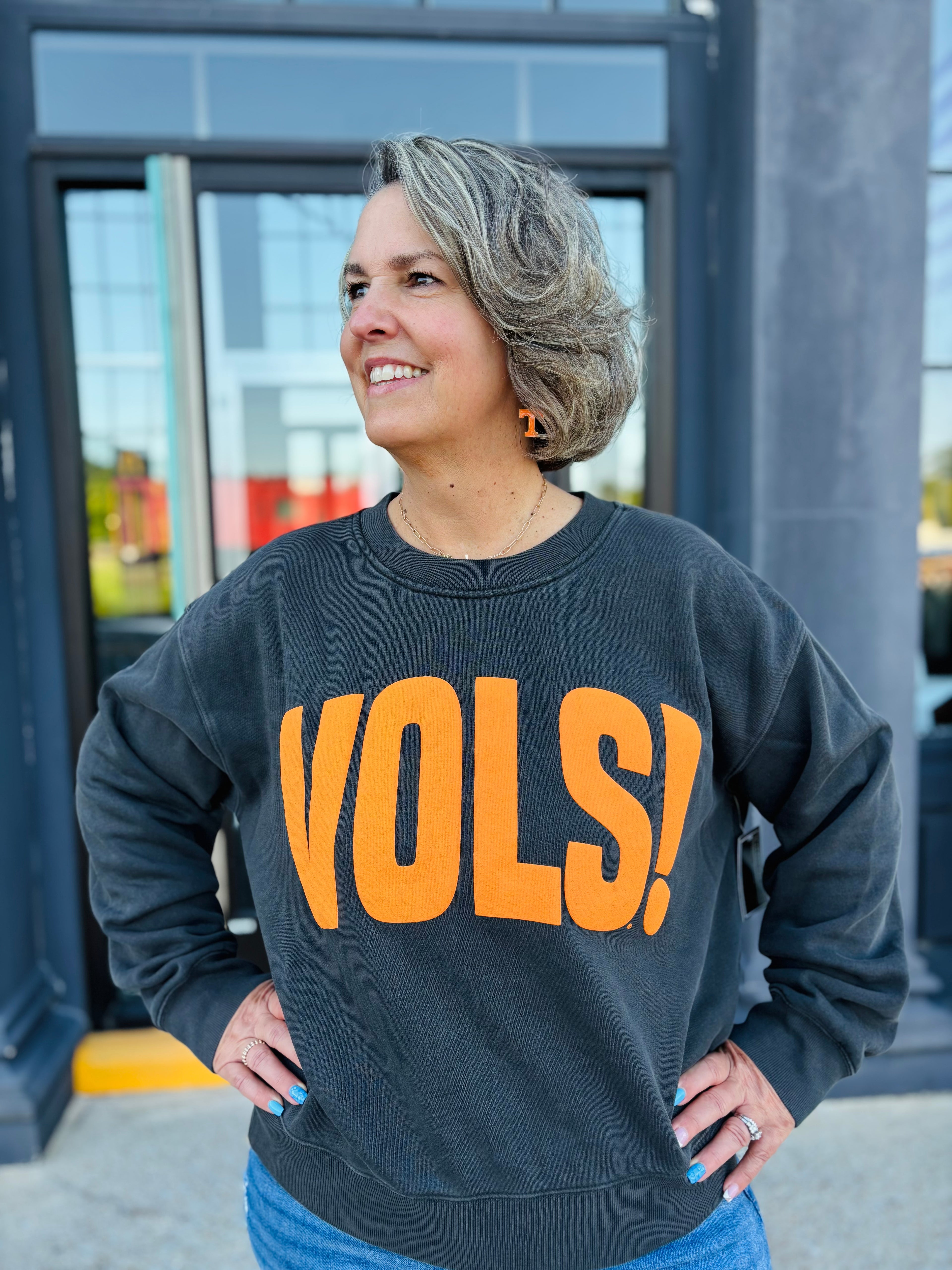 SMOKE VOLS MONO PUFF INK SWEATSHIRT