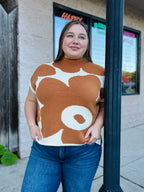 TOFFEE OFF WHITE SWEATER