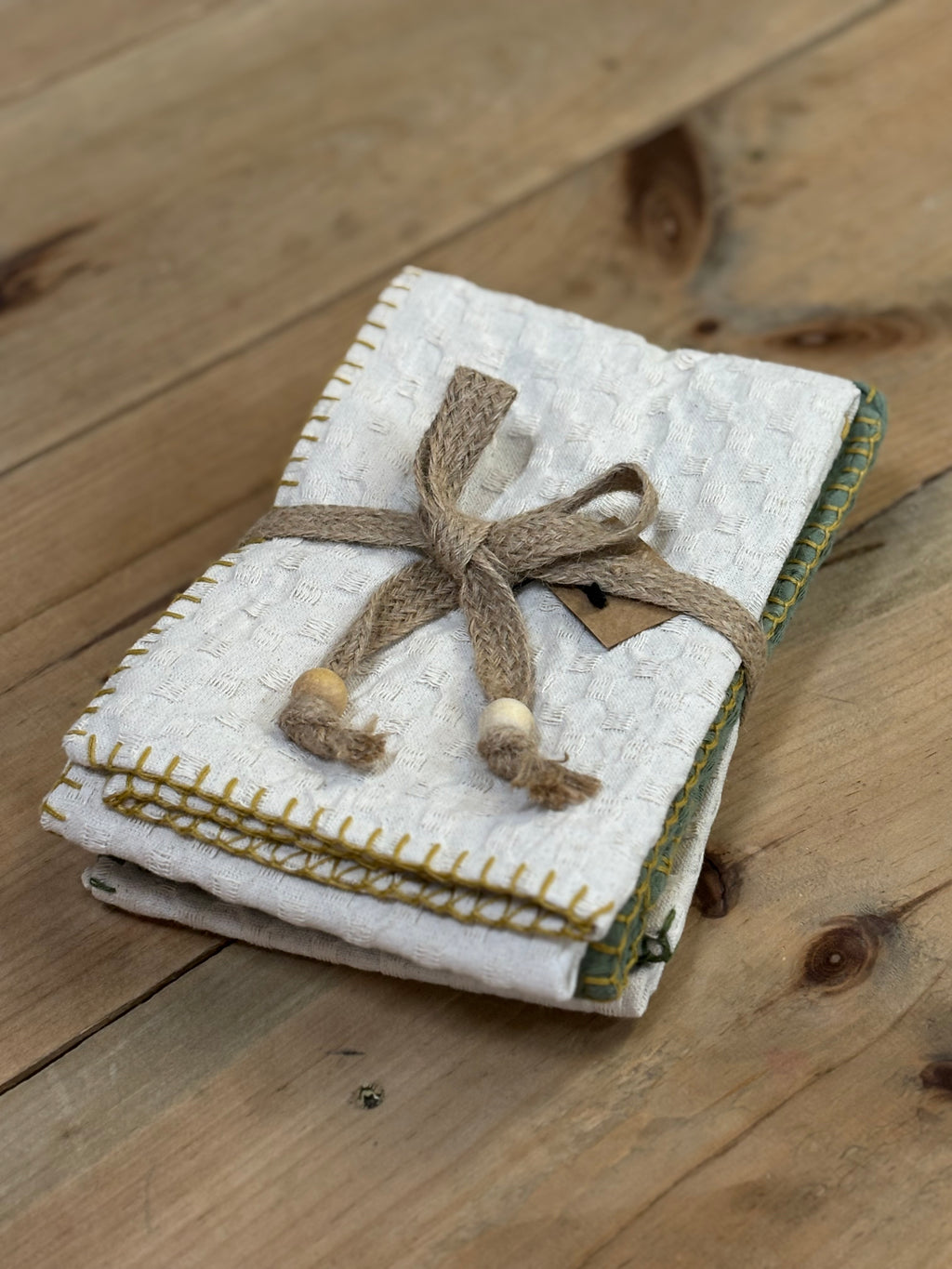 Fall Waffle Tea Towels