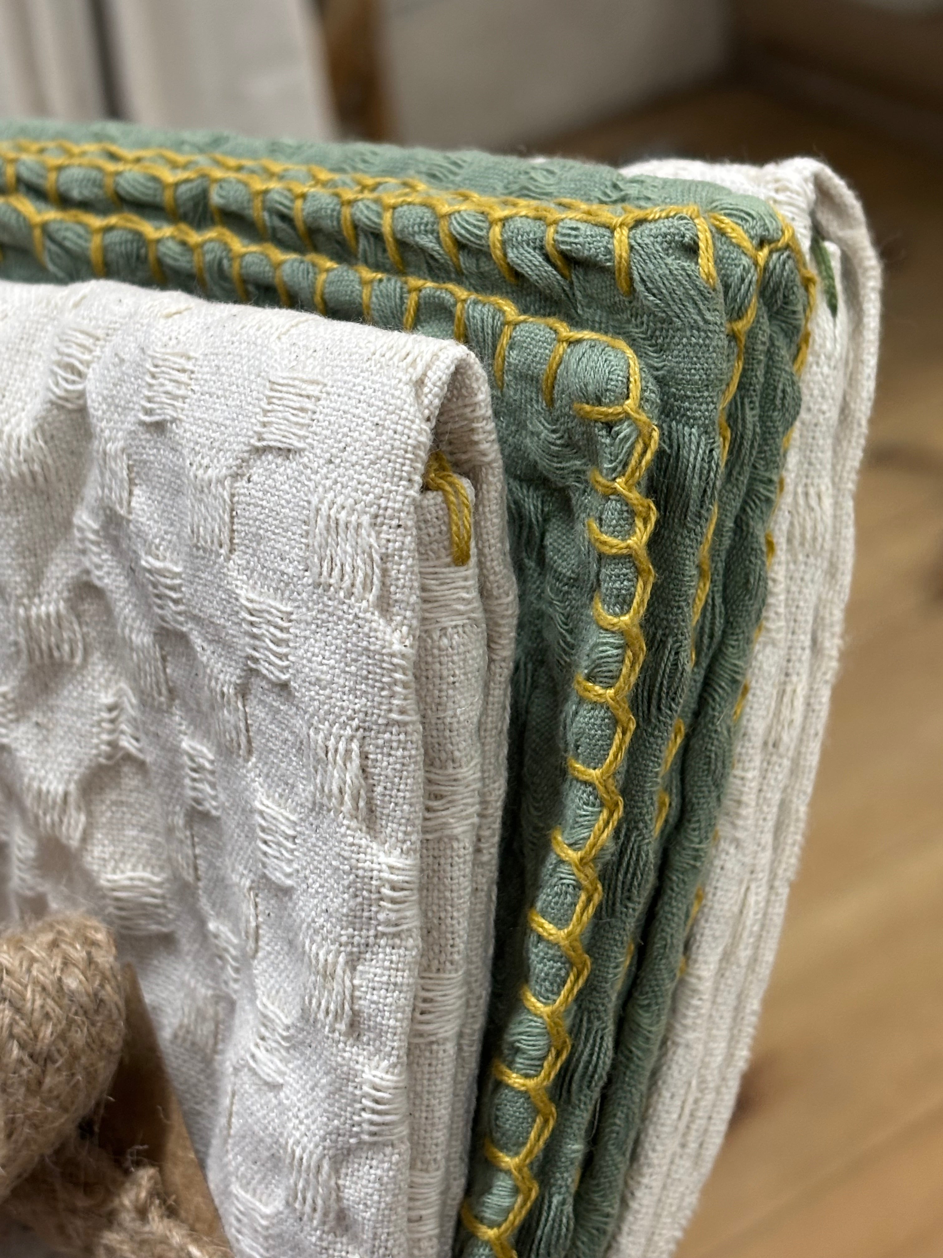 Fall Waffle Tea Towels