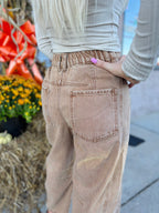 RUST SLOUCHY PANTS