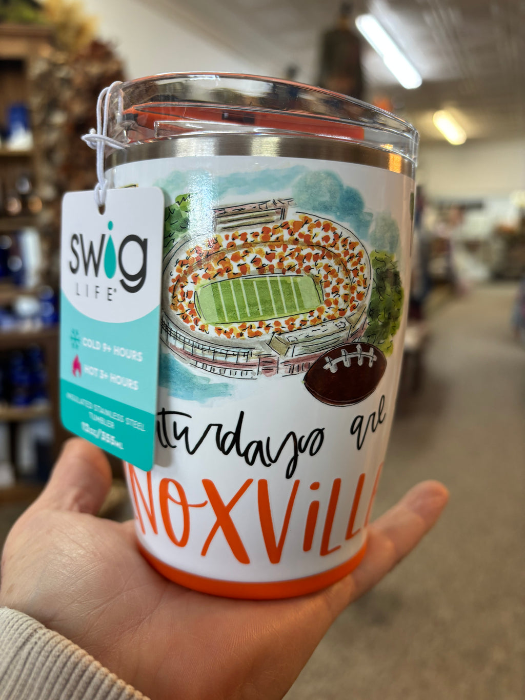 Saturdays in Knoxville 12oz Tumbler