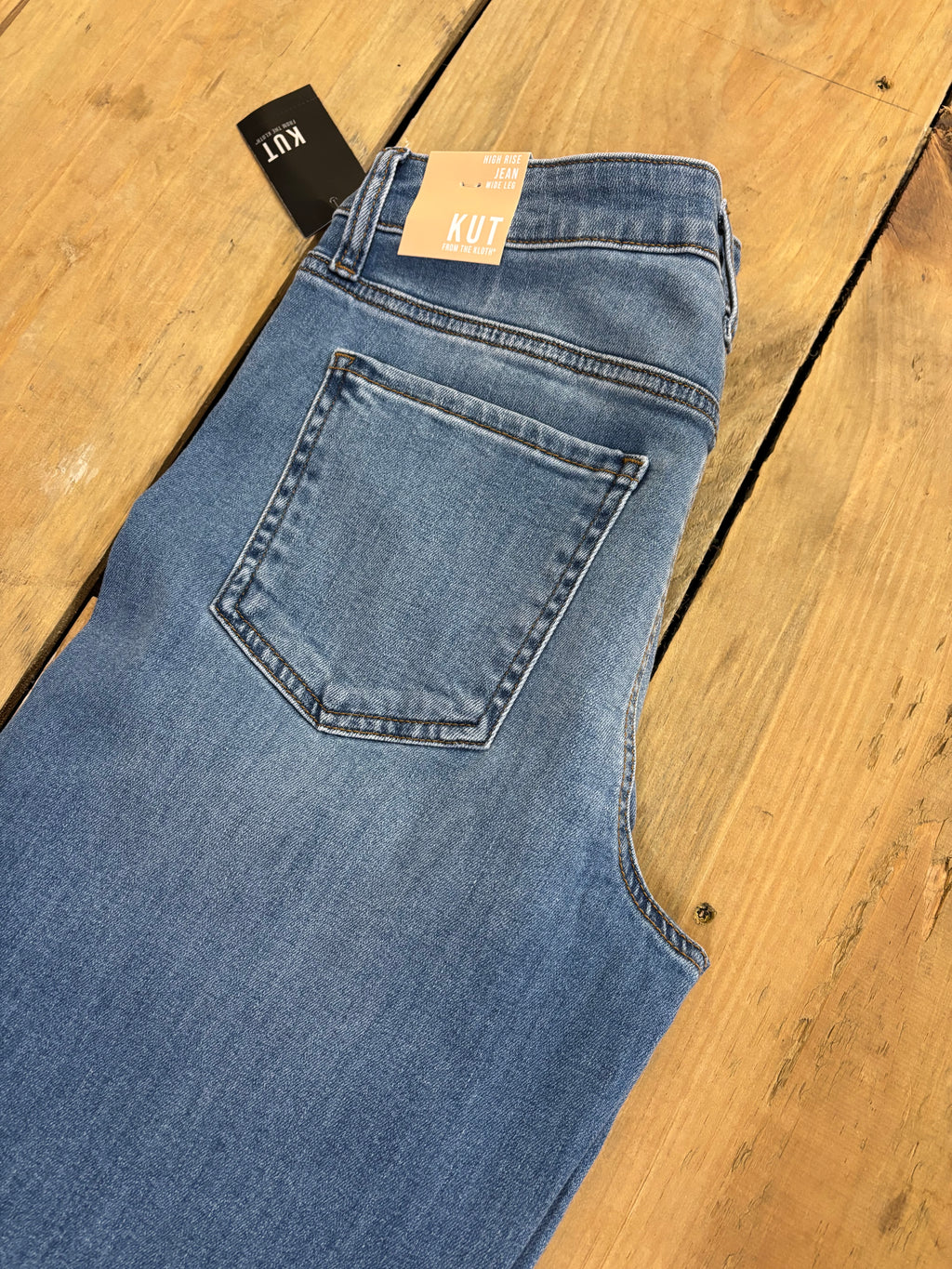 KUT JEAN HR WIDE LEGGED PANT