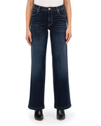 KUT FORTITUDE W/EURO HR JEAN WIDE LEG