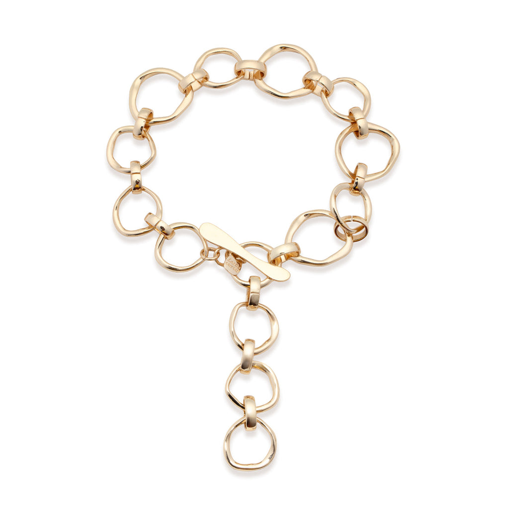 Kirby Gold Circle Necklace