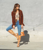 BEDSTU MANCHESTER TAN RUSTIC WHITE BFS