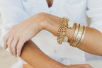 Sami Silver Bangle Bracelet