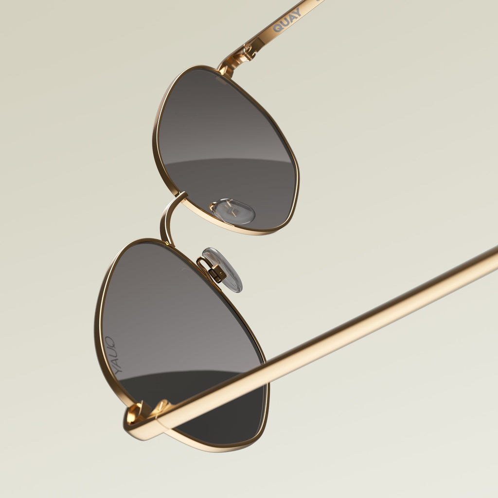 BIG TIME Gold Frame / Smoke Polarized Lens