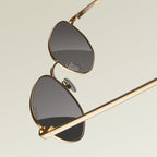 BIG TIME Gold Frame / Smoke Polarized Lens