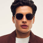 BIG TIME Gold Frame / Smoke Polarized Lens