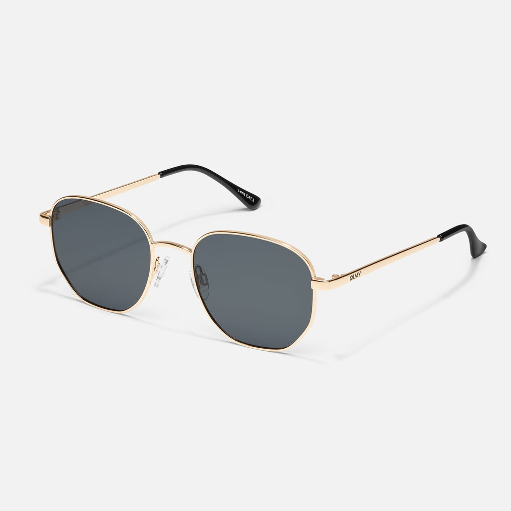 BIG TIME Gold Frame / Smoke Polarized Lens