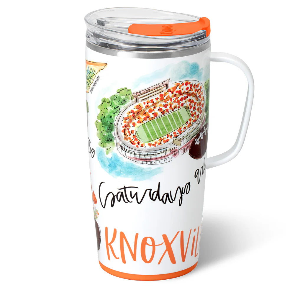 Saturdays in Knoxville Travel Mug 22oz