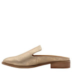 CHAMPAGNE AVERY FAUX LEATHER SHOE