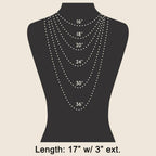 Gold Mini Metallic Coins Long Chain Necklace