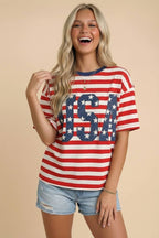 REDN STRIPED PLUS USA 250th Anniversary Commemorative Oversized