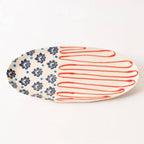 Americana Folk Art Platter | Patriotic, USA