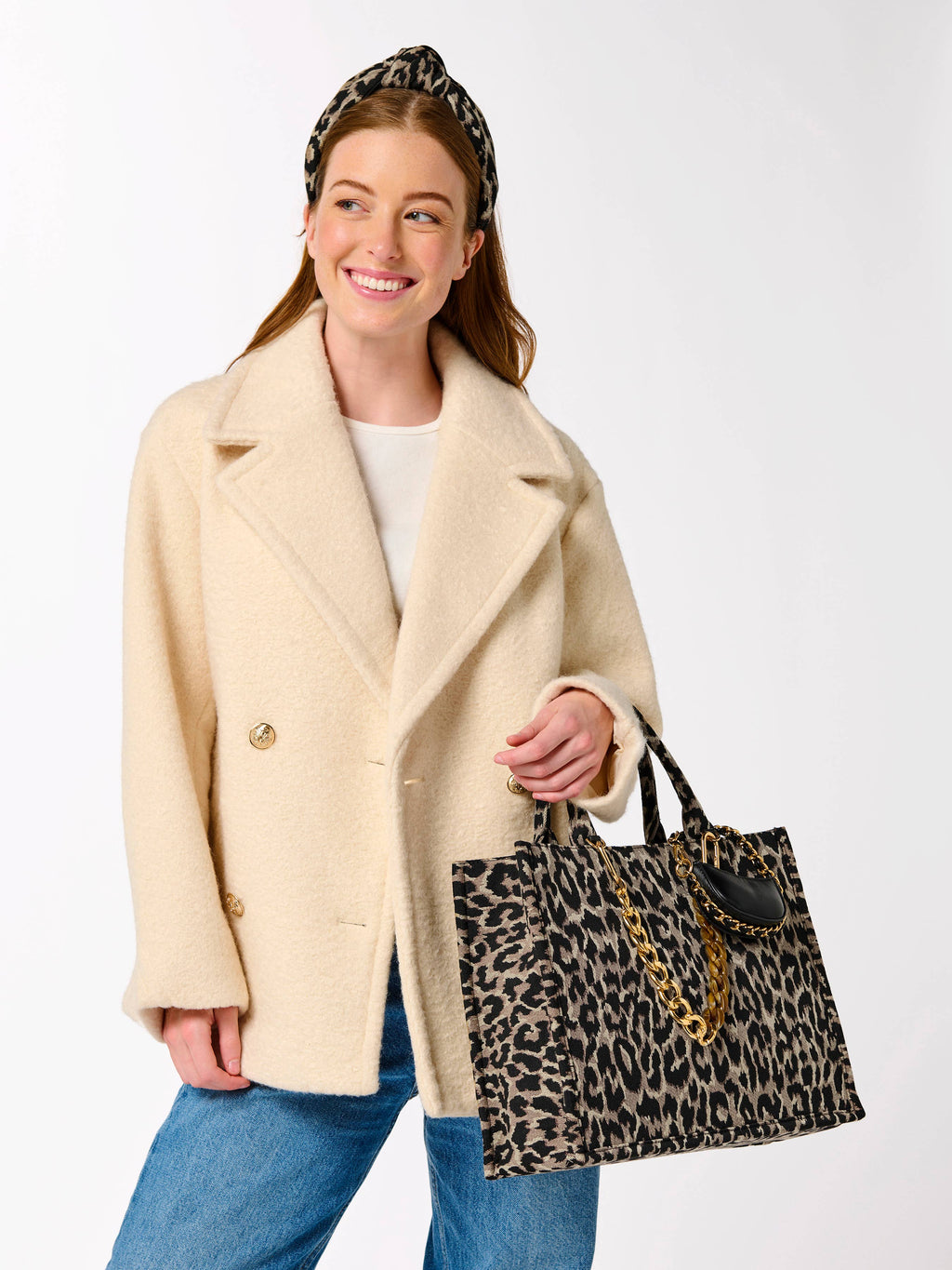 LEO TOTE,LEOPARD