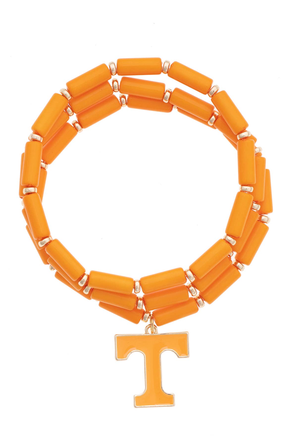 Tennessee Vols  Logo Beaded Bracelet Set of 3