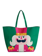 NUTCRACKER GIFTING TOTE,GREEN