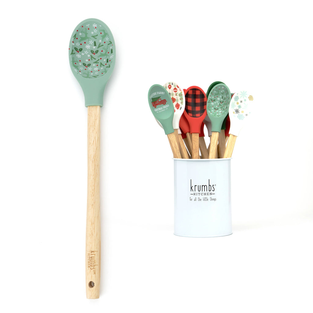Krumbs Kitchen Holiday Farmhouse Mixing Spoon