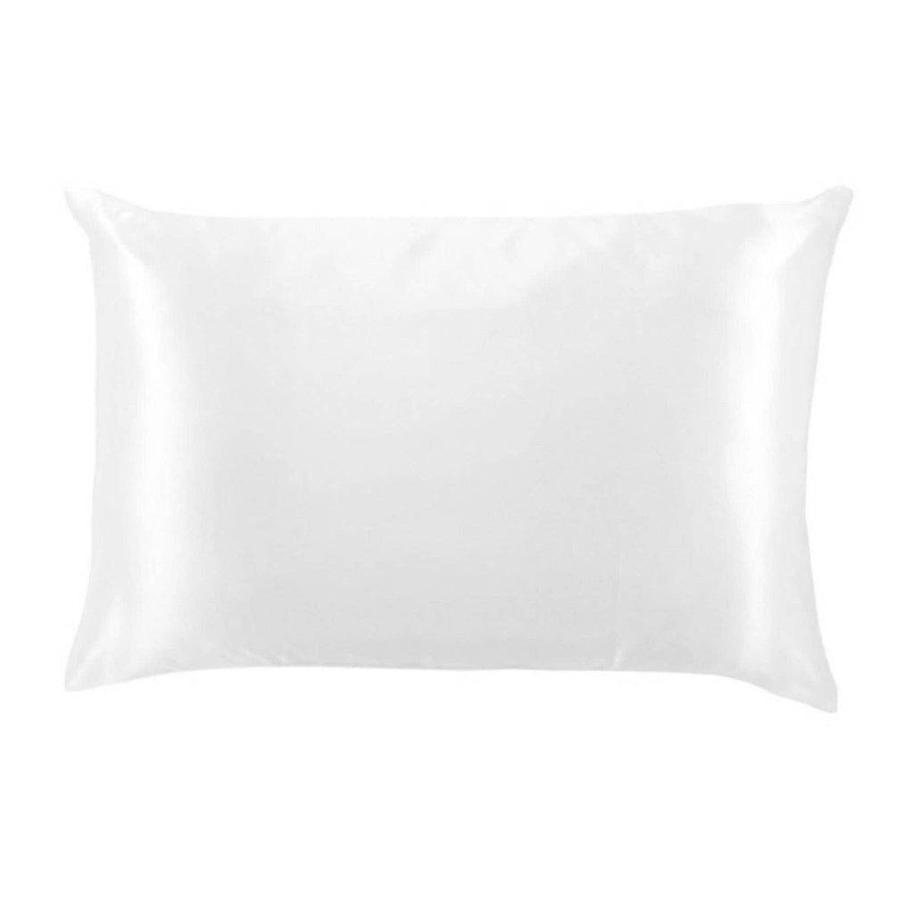 Lemon Lavender Solid Silky Satin Pillowcase Open Stock: Moonlight