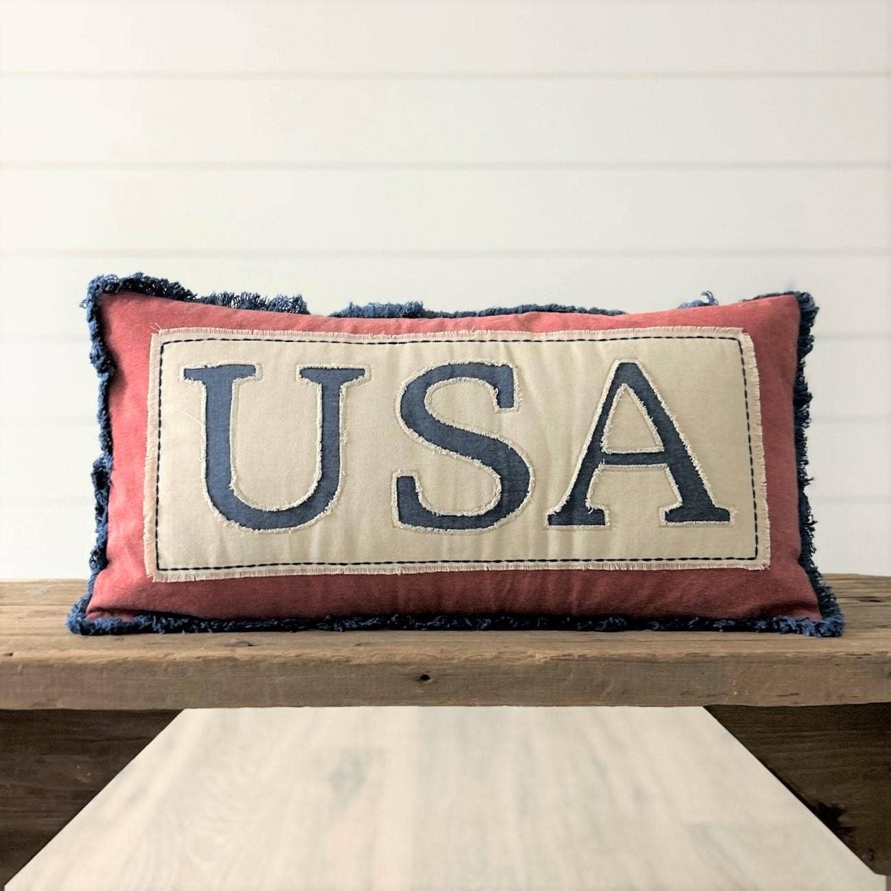 Stonewashed Usa LUMBAR PILLOW