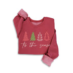 ITS THE SEASON MINERAL SWEATSHIRTS: MINERAL BROWN