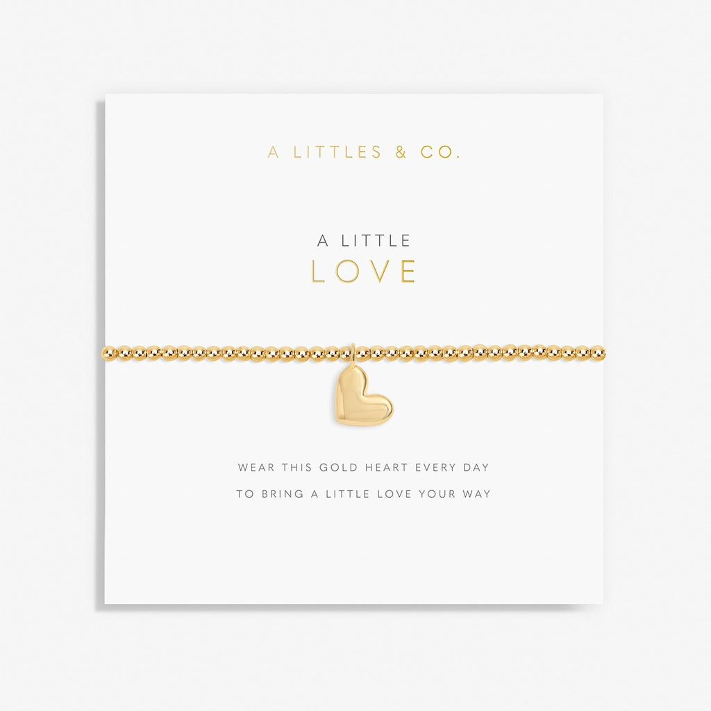 A LITTLE LOVE GOLD BRACELET