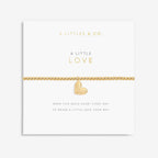 A LITTLE LOVE GOLD BRACELET