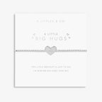 A LITTLE BIG HUGS SILVER PLATED BRACELET