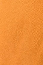 STRAPLESS WITH TWILL ROMPER: Orange