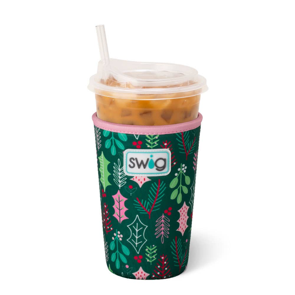 Merry Mistletoe Iced Cup Coolie (Medium)